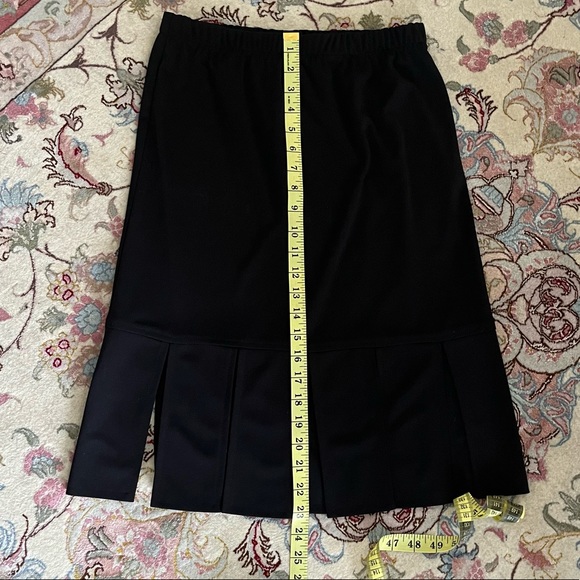 Black Casual Tassel Spliced skirt - Picture 2 of 3